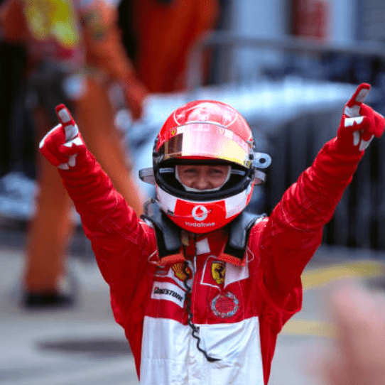 Casque Réplique Michael Schumacher – Saison 2004 – Ferrari F1 – Échelle 1:1 - headgrid.fr