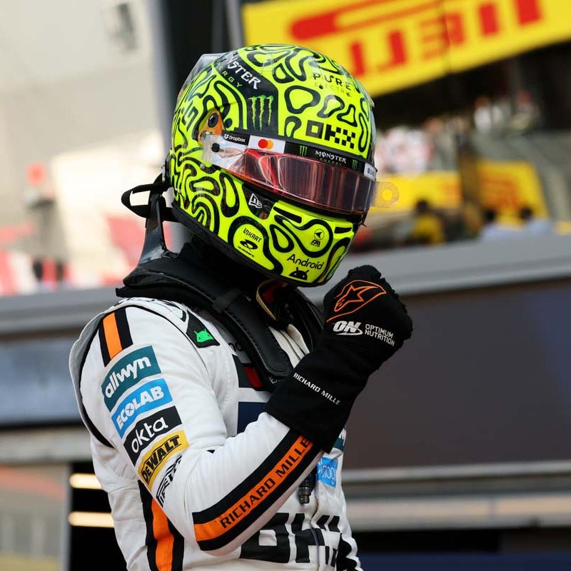 Casque Lando Norris 1:1 - 2025 - headgrid.fr