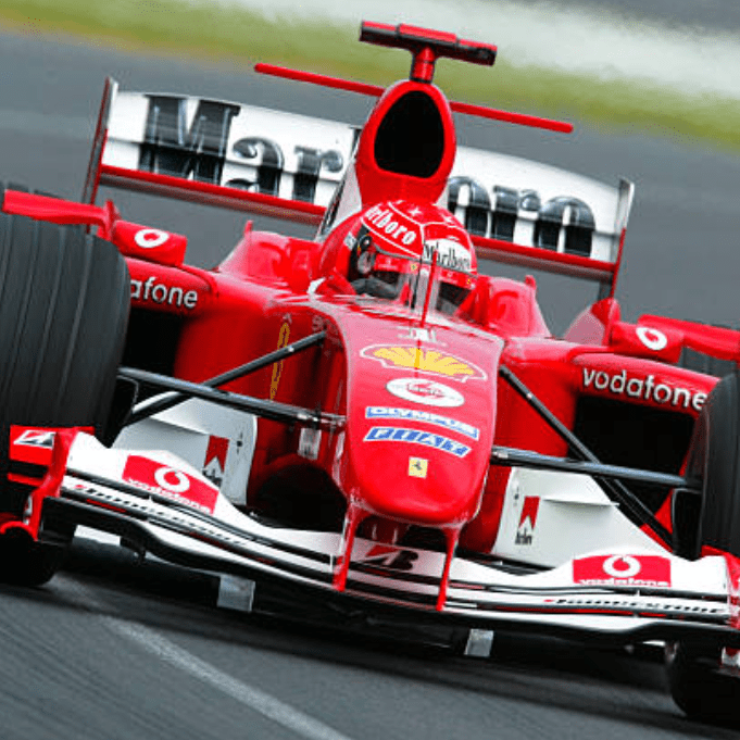 Casque Réplique Michael Schumacher – Saison 2004 – Ferrari F1 – Échelle 1:1 - headgrid.fr