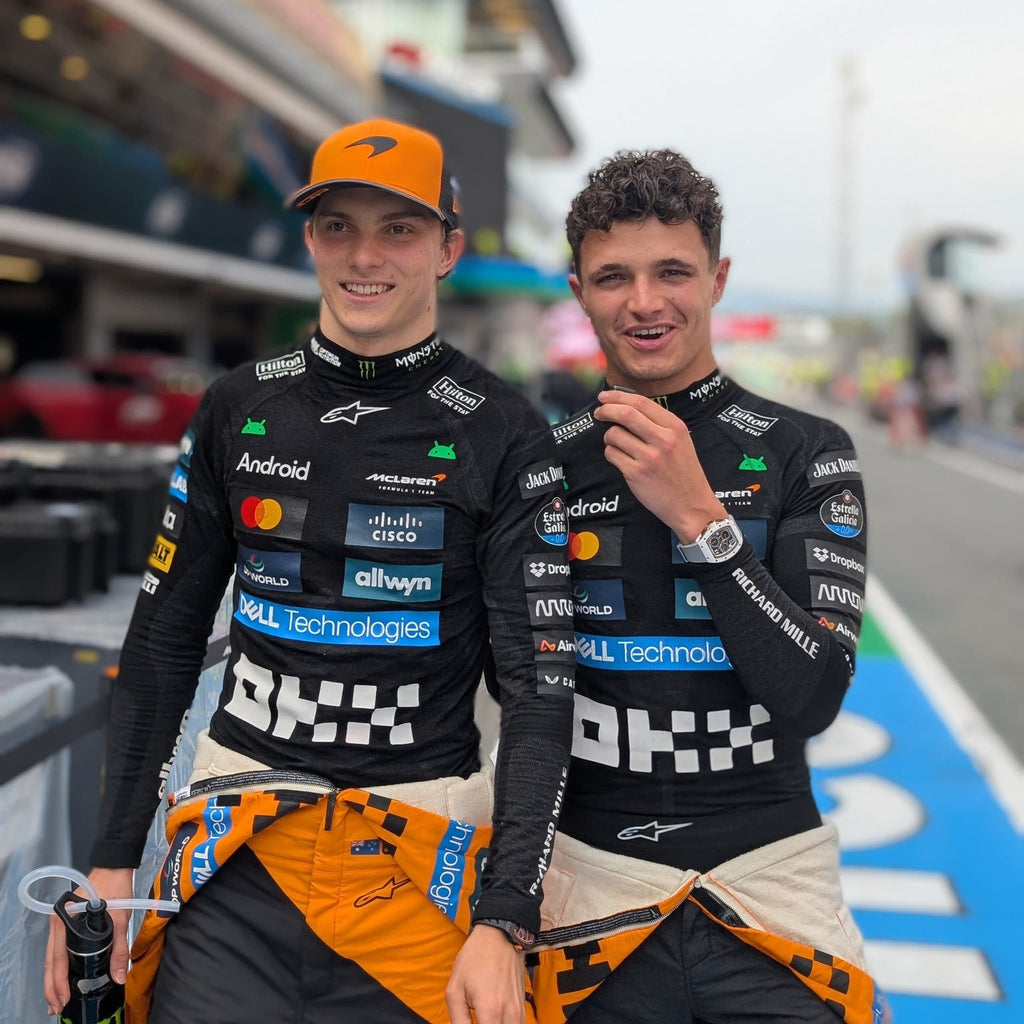 Nomex Réplique 2025 – Lando Norris & Oscar Piastri – McLaren F1 Team - headgrid.fr