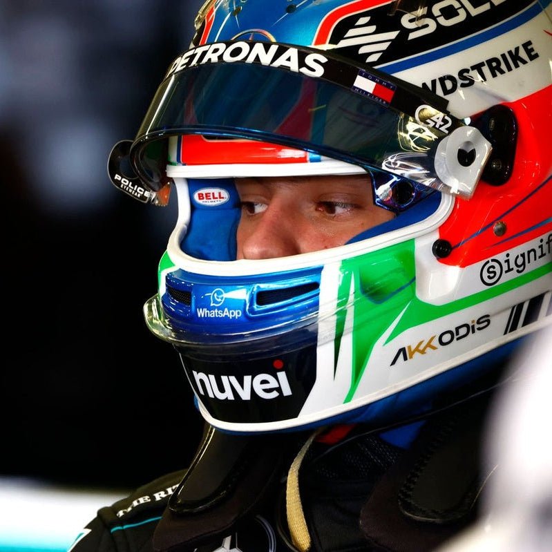 Casque Kimi Antonelli 2025 - 1:1 - headgrid.fr