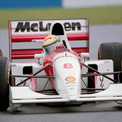 Casque Réplique Ayrton Senna – Saison 1993 – McLaren F1 – Échelle 1:1 - headgrid.fr