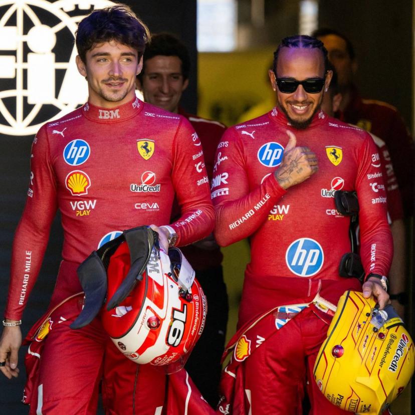 NOMEX – Lewis Hamilton & Charles Leclerc – Scuderia Ferrari 2025 - headgrid.fr