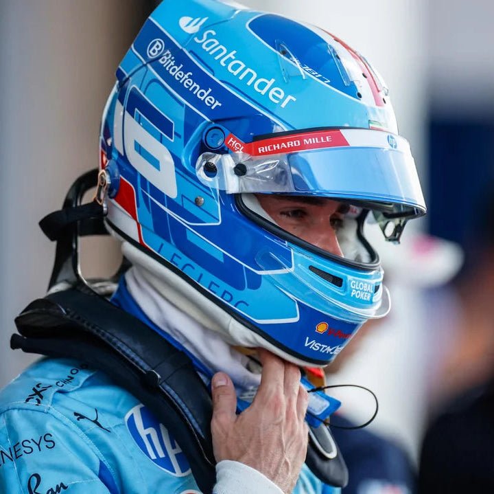 Casque Charles Leclerc Miami 2024 - 1:1 - headgrid.fr