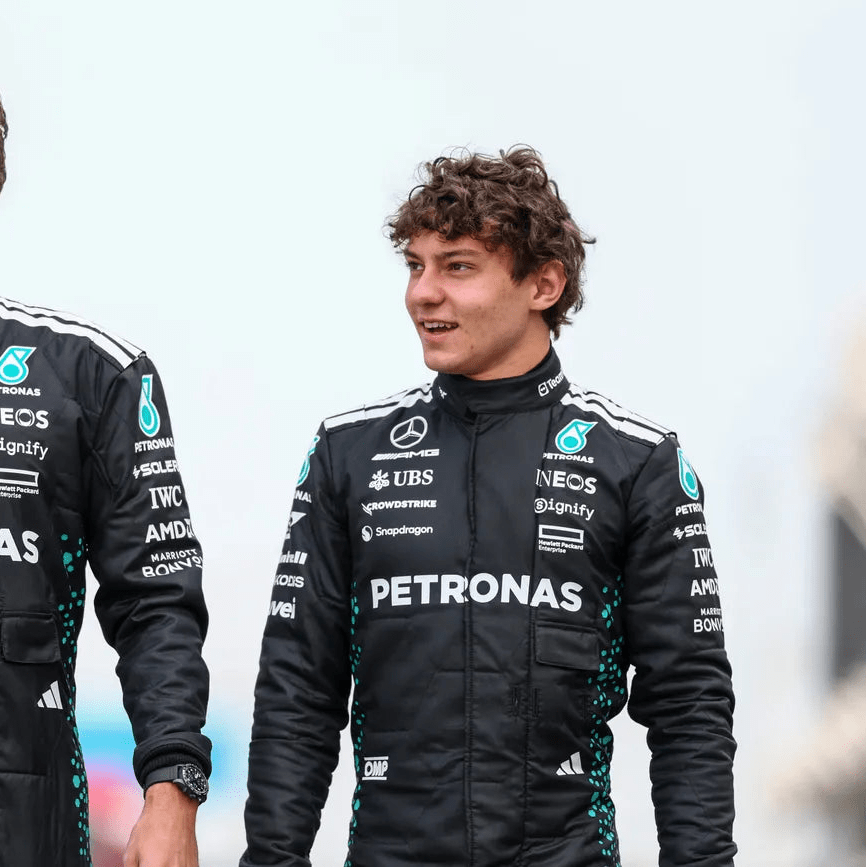 2025 Andrea Kimi Antonelli Mercedes - AMG Petronas F1 Team Racing Suit - headgrid.fr