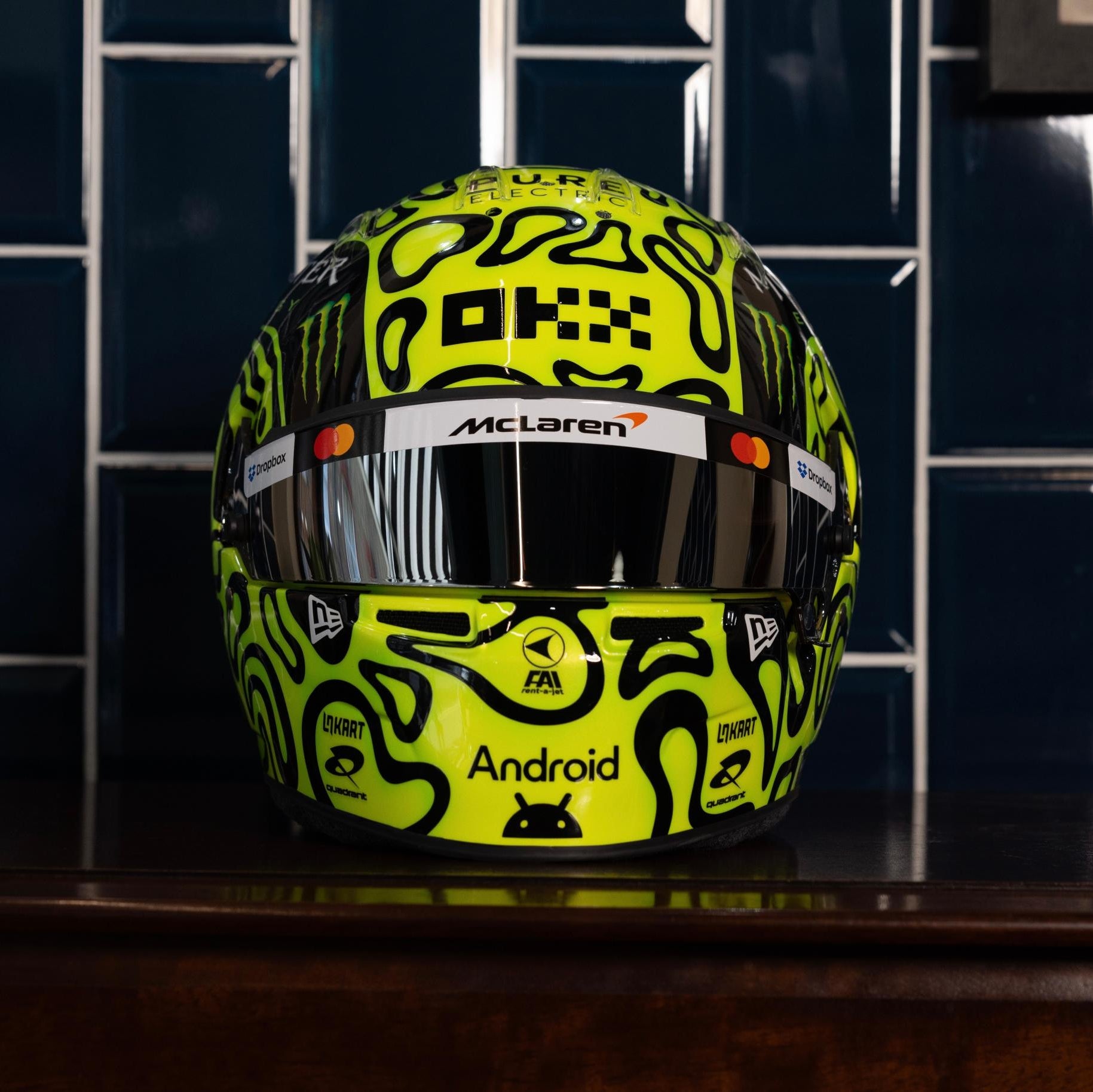 Casque Lando Norris 1:1 - 2025 - headgrid.fr