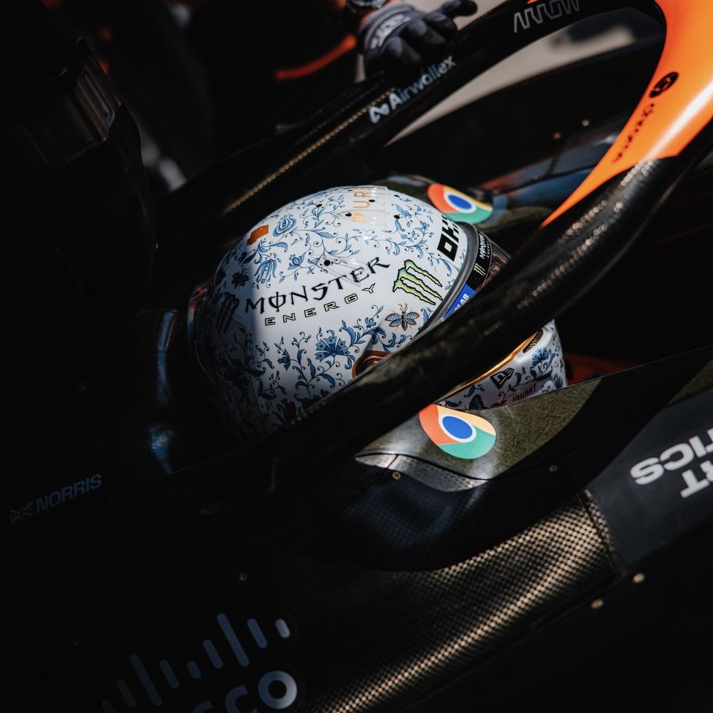 Casque Réplique Lando Norris – Hungary GP 2024 – Échelle 1:1 - headgrid.fr