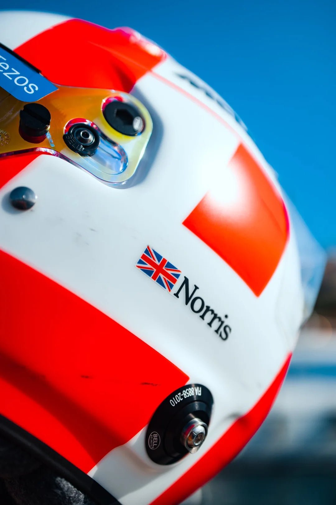 Casque Réplique Lando Norris – Monaco GP 2023 – Échelle 1:1 - headgrid.fr