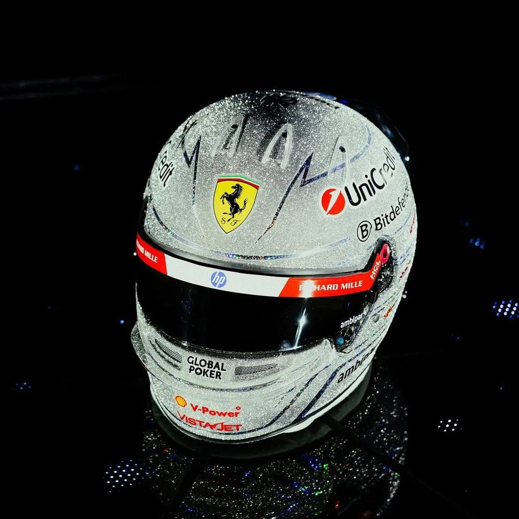 Casque Réplique Lewis Hamilton – Las Vegas GP 2025 – Échelle 1:1