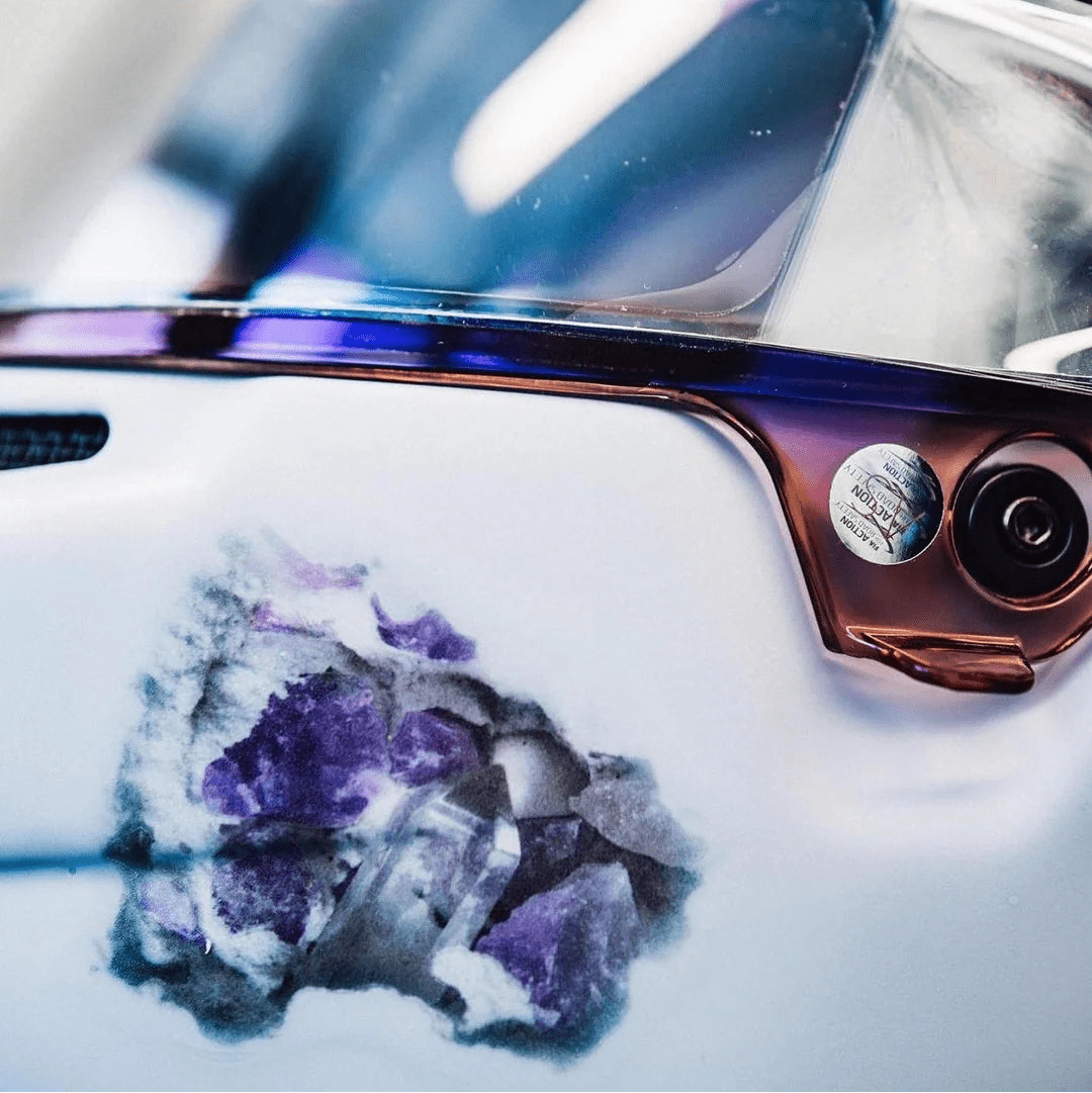 Casque Réplique Lewis Hamilton – Monaco GP 2022 – Échelle 1:1 - headgrid.fr