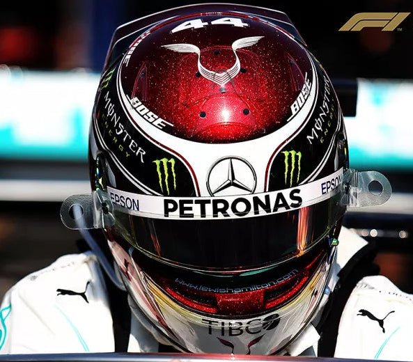 Casque réplique Lewis Hamilton – 2019 – Échelle 1:1 - headgrid.fr