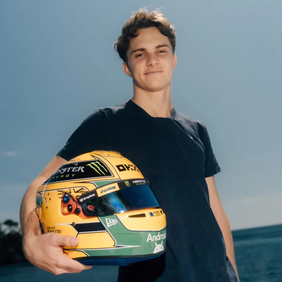 Casque Oscar Piastri 1:1 - 2023 Monaco - headgrid.fr