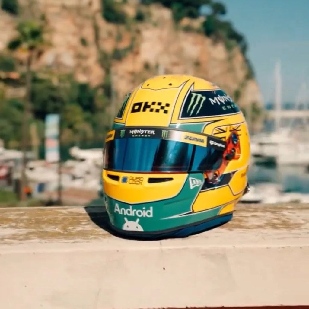 Casque Oscar Piastri 1:1 - 2023 Monaco - headgrid.fr