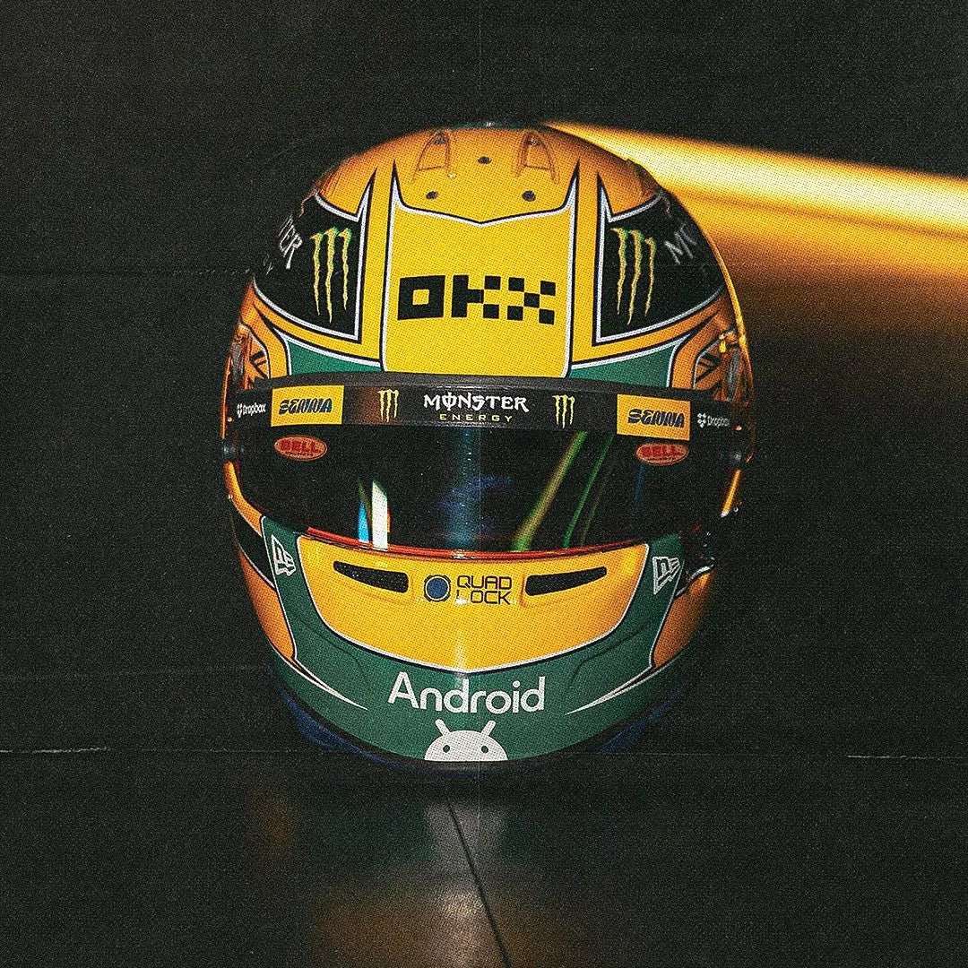 Casque Oscar Piastri 1:1 - 2023 Monaco - headgrid.fr