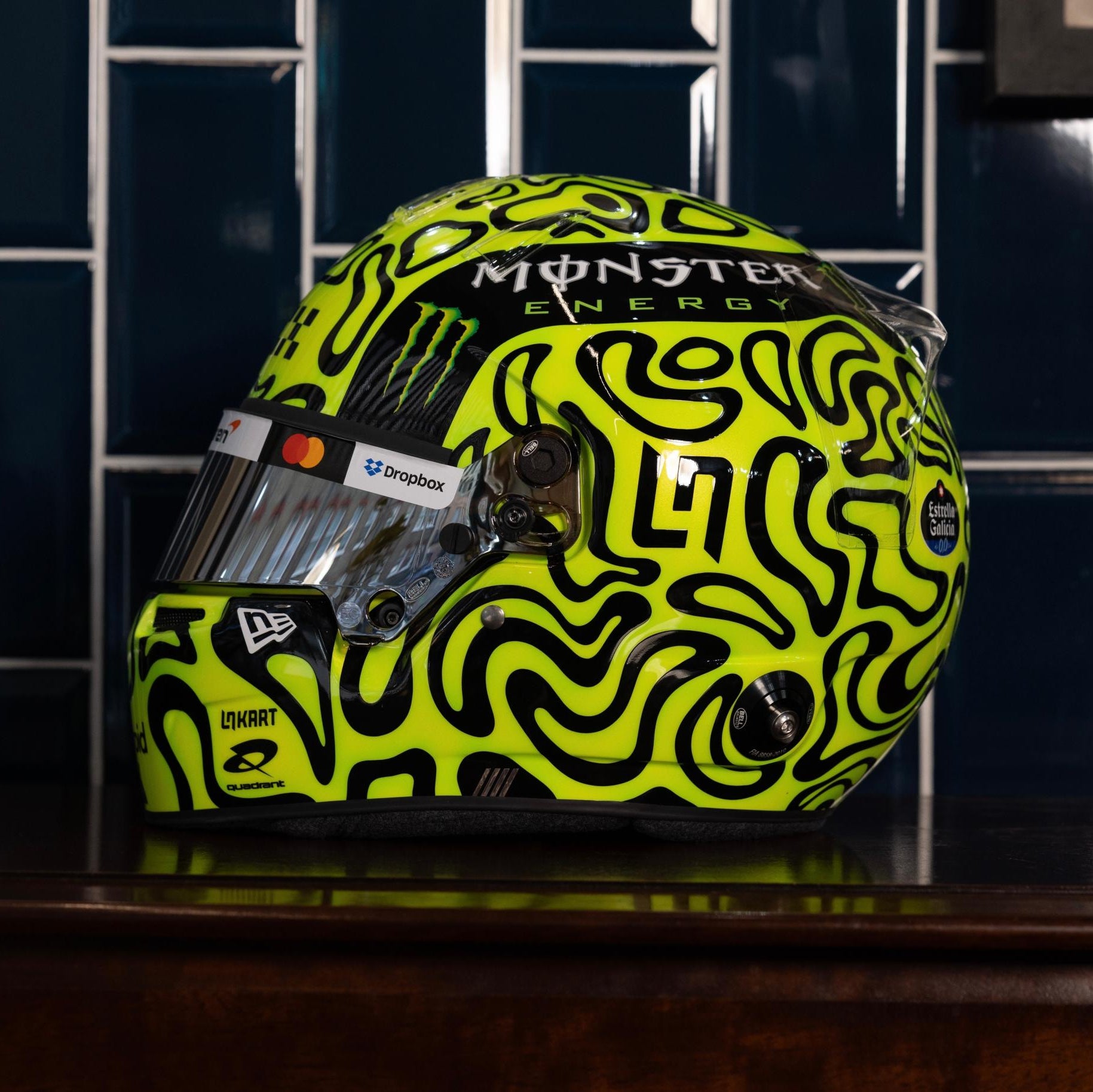 Casque Lando Norris 1:1 - 2025 - headgrid.fr