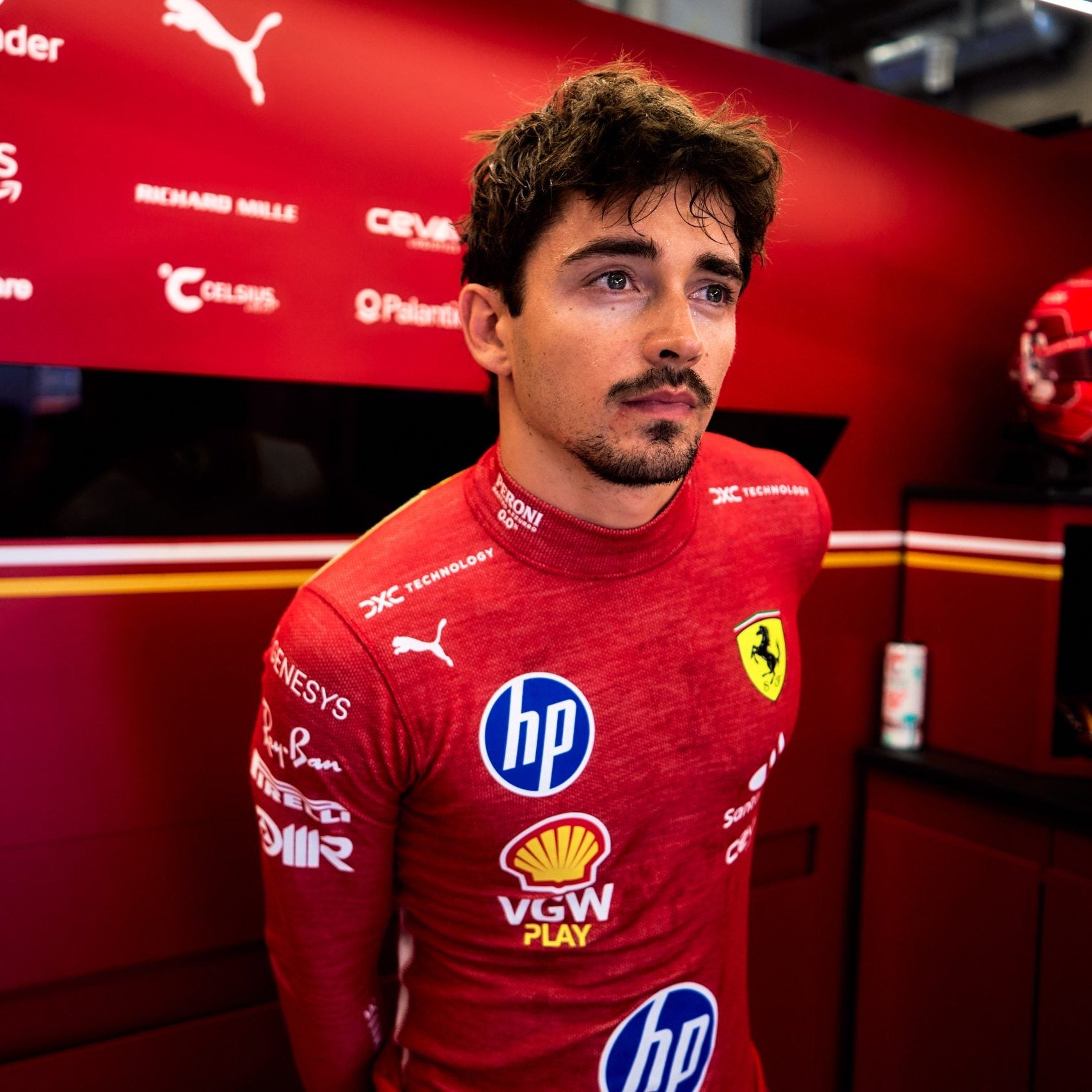 NOMEX – Lewis Hamilton & Charles Leclerc – Scuderia Ferrari 2025 - headgrid.fr