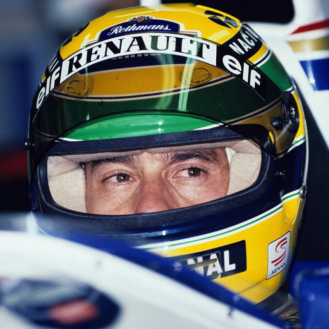 Casque Ayrton Senna 1994 - 1:1 - headgrid.fr