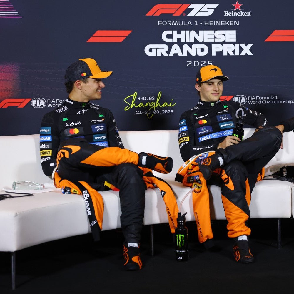 Nomex Réplique 2025 – Lando Norris & Oscar Piastri – McLaren F1 Team - headgrid.fr