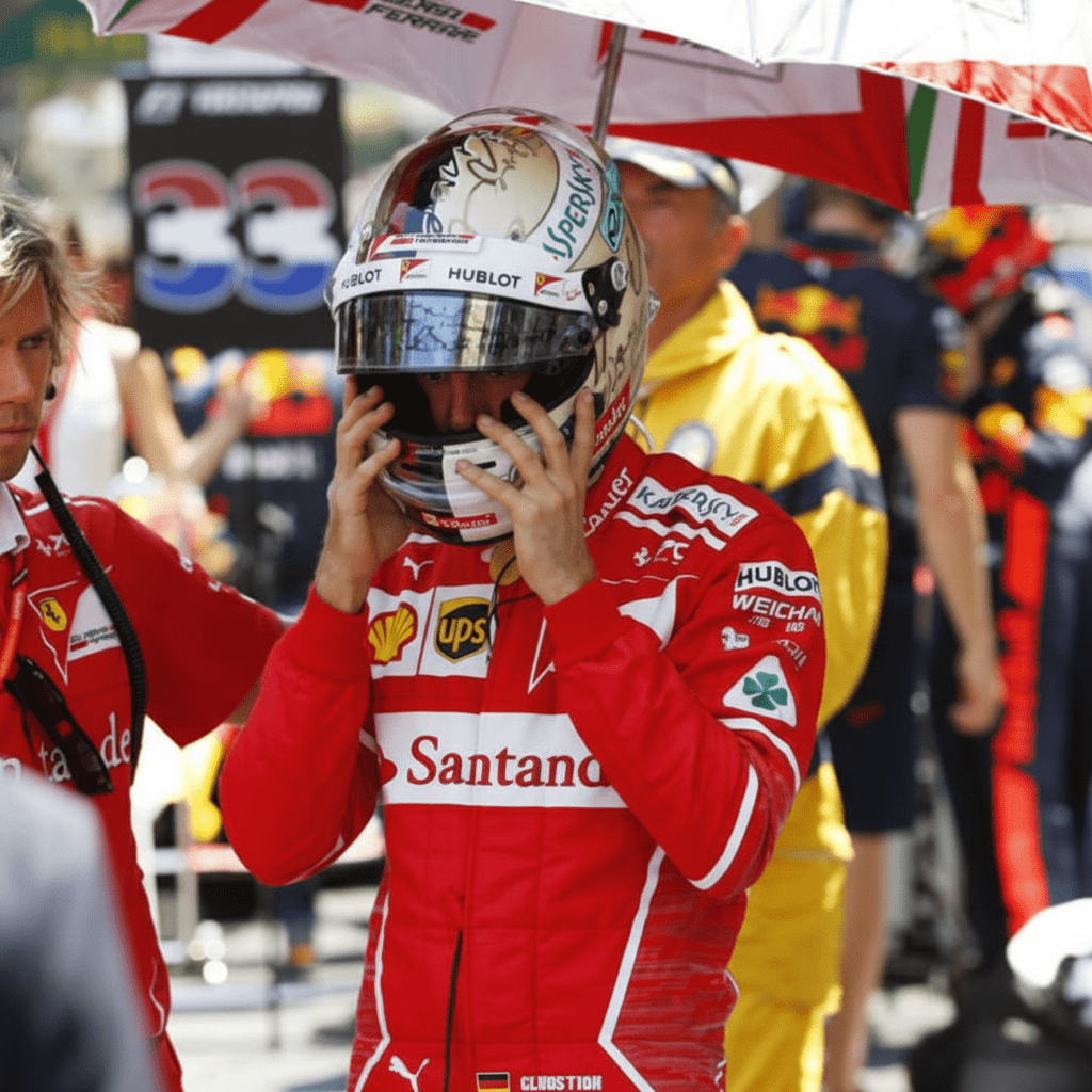 Casque Réplique Sebastian Vettel – Monaco GP 2017 – Échelle 1:1 - headgrid.fr