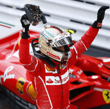 Casque Réplique Sebastian Vettel – Monaco GP 2017 – Échelle 1:1 - headgrid.fr